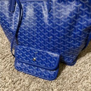 Goyard Royal Blue Tote mm